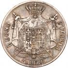 Italian States: Kingdom of Italy. 5 Lire, 1814-M Fine to VF - 2