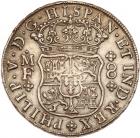 Mexico. 8 Reales, 1741-Mo MF NGC EF - 2