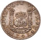 Mexico. 8 Reales, 1743-Mo MF NGC VF30