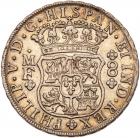 Mexico. 8 Reales, 1744-Mo MF NGC EF - 2