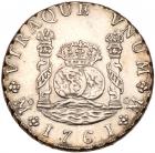 Mexico. 8 Reales, 1761/0-Mo MM EF