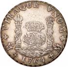 Mexico. 8 Reales, 1764-Mo MF NGC EF