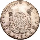 Mexico. 8 Reales, 1764-Mo MF NGC About Unc