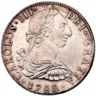 Mexico. 8 Reales, 1782-Mo FF NGC AU58