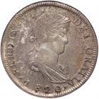 Mexico. 8 Reales, 1820-Zs AG NGC AU53