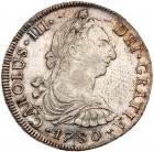 Peru. 8 Reales, 1780-MI (Lima) NGC About Unc