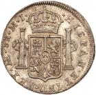 Peru. 8 Reales, 1787-MI (Lima) NGC EF45 - 2