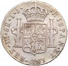 Peru. Group of Portrait 8 Reales: VF to EF - 2