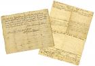 Two Revolutionary War Documents