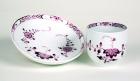 Rare Meissen Tea Bowl and Saucer 1750s