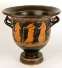 Apulian. Large Red Figure Bell Krater, ca. 380 BC - 2