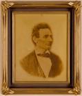 Lincoln, Abraham - Orotone Portrait