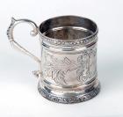 Early 1800s Small Sterling Silver Tankard