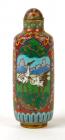 Chinese Cloisonne Snuff Bottle