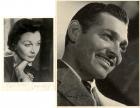 GONE WITH THE WIND - 6 Signed Photos of Cast Members including Leigh, Gable and de Havilland