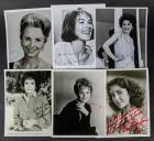 Signed Portraits of Academy Award Best Actress Winners - Group of 6