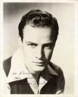 Marlon Brando Signed and Inscribed Portrait