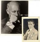 WITHDRAWN - Charlie Chaplin and Cecil B. DeMille Signed Vintage Portraits