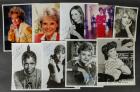 Women of Television Comedy and Drama - Group of 9 Signed Photos Including Angela Lansbury, Valerie Harper