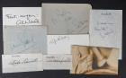 Women of Film Noir - 8 Signatures of Legendary Performers Including Rita Hayworth, Lauren Bacall and Linda Darnell