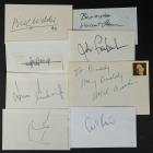 Cut Signatures of 8 Extraordinary Directors Including Billy Wilder, Fritz Lang and Francis Ford Coppola