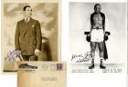 Boxing Greats - Vintage Signed Photos, A Spectacular Jack Dempsey and Jersey Joe Walcott