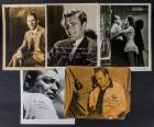 Collection of 5 Signed Portraits/Stills - Bob Hope, Peter Lorre, Wallace Beery, Rudy Vallee, and Robert Walker