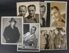 Collection of 6 Double Weight Signed Portraits Including Harold Lloyd, Fred Astaire, and Amos 'N Andy