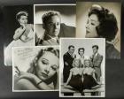 5 Fine Oversized Portraits Including 2 by Clarence Sinclair Bull, Also Myrna Loy, Virginia Bruce and Brenda Marshall