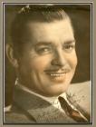 Clark Gable - Superb, Rare, Color Tinted Portrait Inscribed and Signed