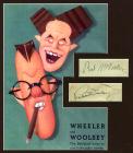 Wheeler and Woolsey - Bold Cut Signatures Matted With Vintage Illustration