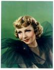 Claudette Colbert - Rare Three Color Carbro Print by Acclaimed Photographer, James N. Doolittle