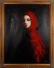 Unidentified. A Lady In Red