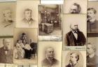 Photographers, Late 1800s. Politicians, Business Titans, Professors, Society, and Clergy. Collection of 150 Photos