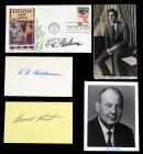 1970s Watergate Scandal Autograph Collection with FDcs