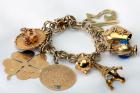 14K Yellow Gold Charm Bracelet