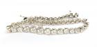 Diamond, 14K White Gold Tennis Bracelet