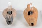 Two Judean Oil lamps Late Samaritan