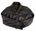 1990s Buzz Aldrin's Planet Hollywood Mall of the Americas leather jacket