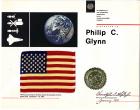 1972 Apollo 17 FLOWN USA flag