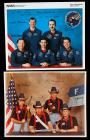 1983-94 Shuttle astronaut signed NASA color lithos