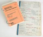 1982 STS-3 Flight Dynamics Officer's ascent & abort cue card & more