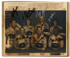 1986 "Challenger" crew signed wire service image