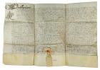 Vellum Document From the Reign of Charles I