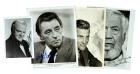 Tough Guys - Signed Photos By Cagney, Mitchum, Douglas and Huston