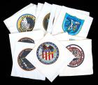 1969-79s vintage Apollo through ASTP party emblem napkins