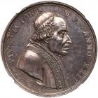 Italian States: Papal/Roman States. Silver Medal, 1818 NGC MS62