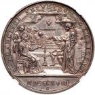 Italian States: Papal/Roman States. Silver Medal, 1818 NGC MS62 - 2