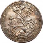 German States: Saxony. Medallic Taler, 1678 About VF