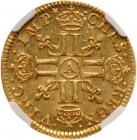 France. 1/2 Louis d'or, 1641-A NGC MS62 - 2